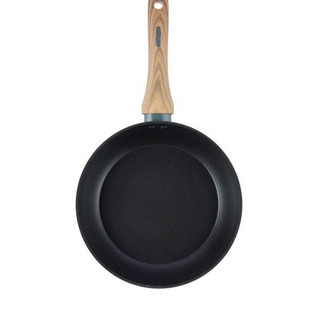 Anko 24cm Linear Frypan - Wood Look