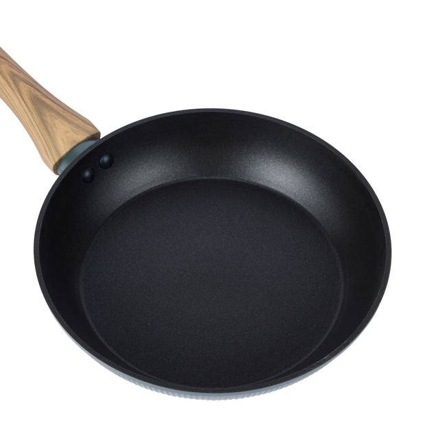 Anko 24cm Linear Frypan - Wood Look