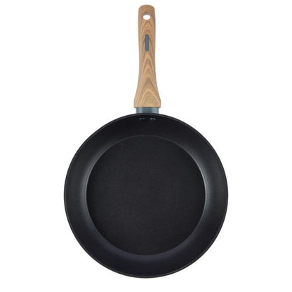 Anko 28cm Linear Frypan - Wood Look