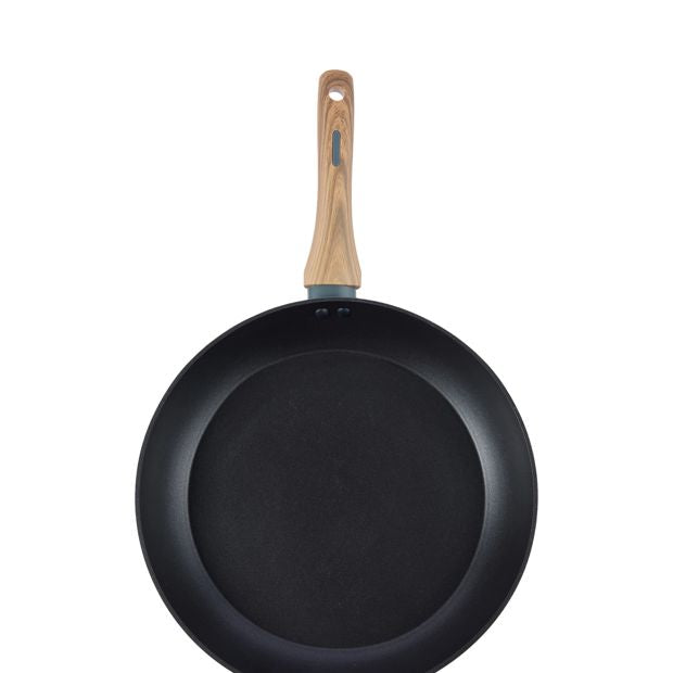Anko 32cm Linear Frypan - Wood Look