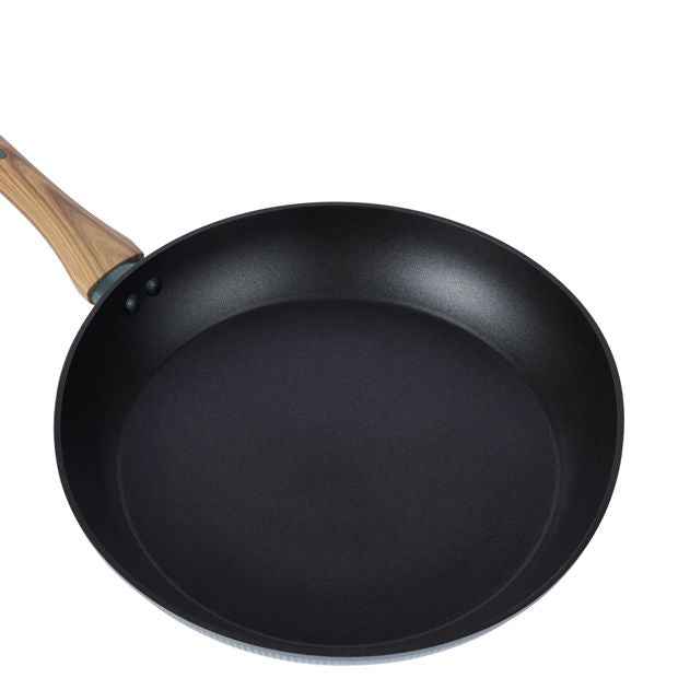 Anko 32cm Linear Frypan - Wood Look