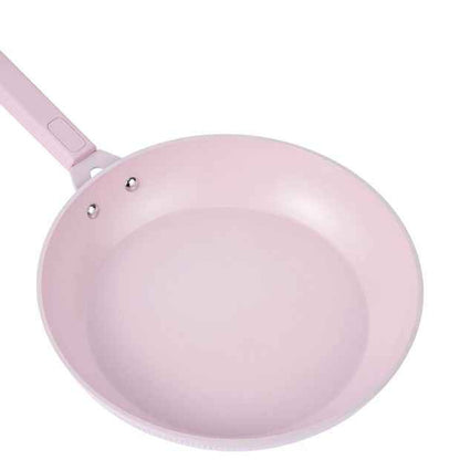 Anko 2 Pack Ceramic Coated Non Stick Fry Pans - Pink