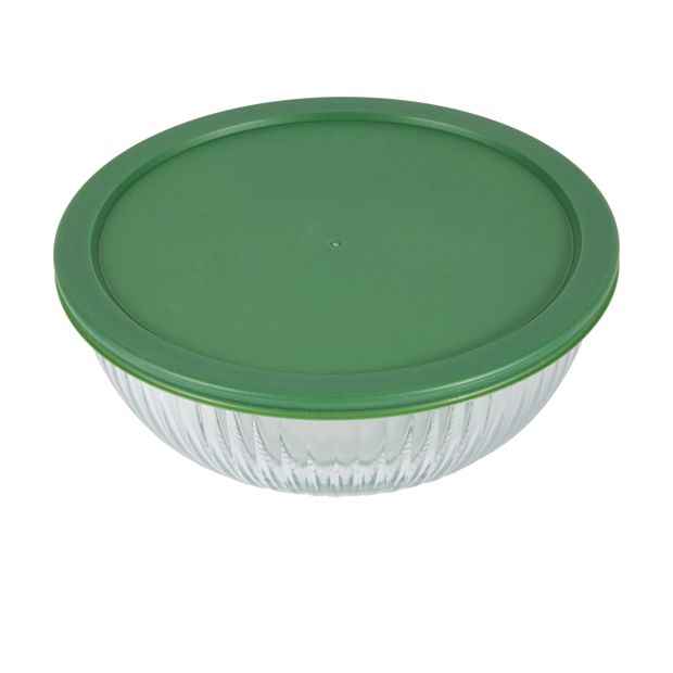 Anko Set of 3 Glass Bowls with Lid