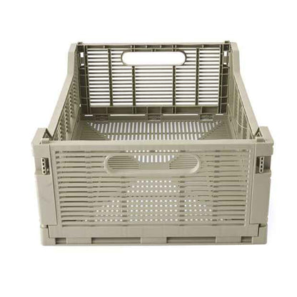Anko 13L Linear Collapsible Crate - Medium - Green