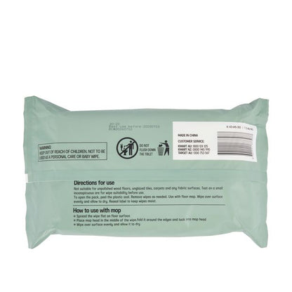 Anko 30 Pack Floor Mop System Wipes - Wet