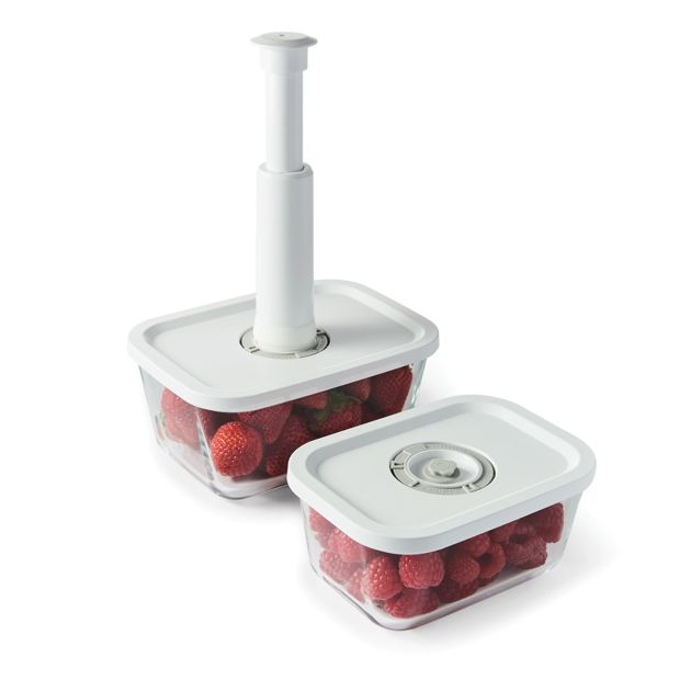 Anko 2 Pack Fridge Storage Containers with Pump