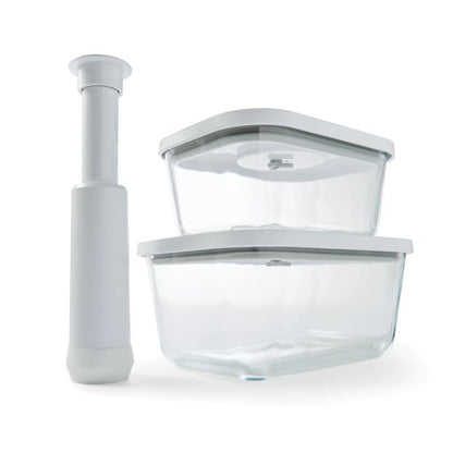Anko 2 Pack Fridge Storage Containers with Pump