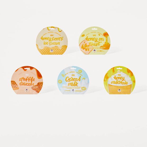 OXX Beauty 5 Piece Sweet Treats Face Sheet Masks