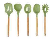 Anko Set of 5 Utensils - Green