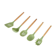Anko Set of 5 Utensils - Green