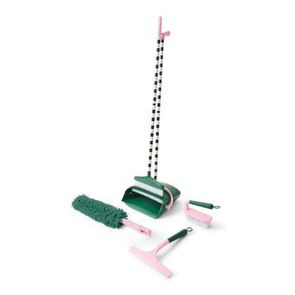 Anko 4 Piece Cleaning Tool Set - Stripe