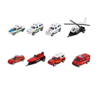 4 Pack Diecast Vehicles Set - Assorted