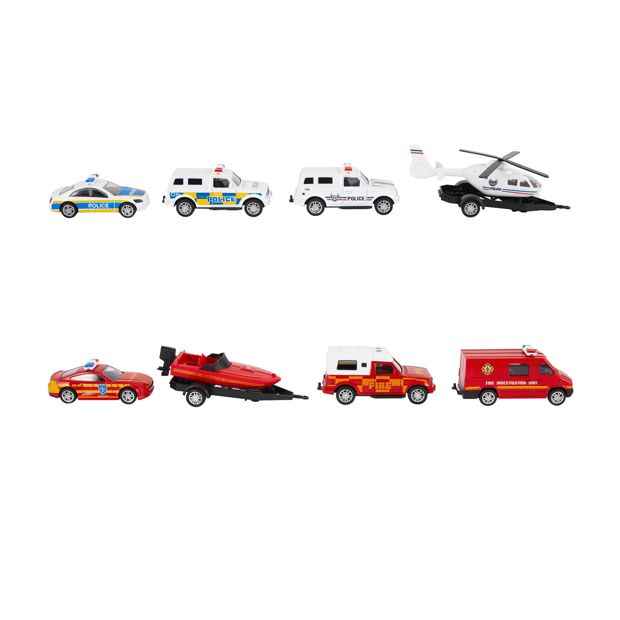 4 Pack Diecast Vehicles Set - Assorted