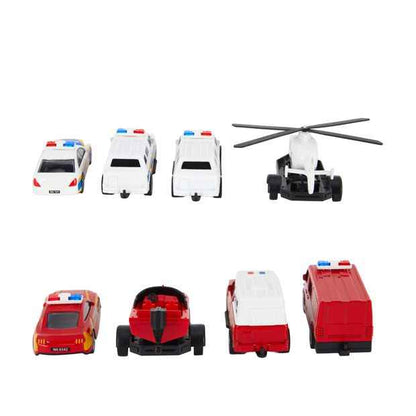 4 Pack Diecast Vehicles Set - Assorted
