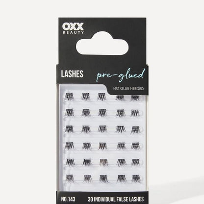 OXX Beauty 30 Pack Pre-glued False Lashes - No. 143