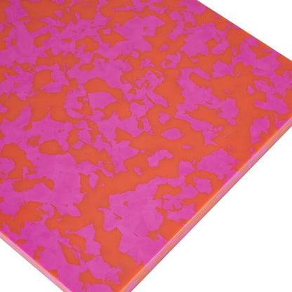 Anko Arch Chopping Board - Orange and Pink