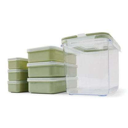 Anko 7 Piece Meal Prep Set - Green