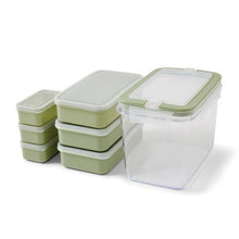 Anko 7 Piece Meal Prep Set - Green