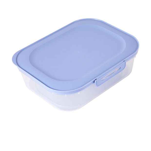 Anko Set of 5 Rectangle Food Storage Containers - Blue