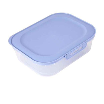 Anko Set of 5 Rectangle Food Storage Containers - Blue