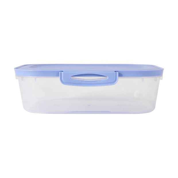 Anko Set of 5 Rectangle Food Storage Containers - Blue