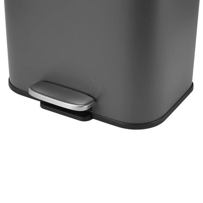 Anko 30L Pedal Bin - Grey