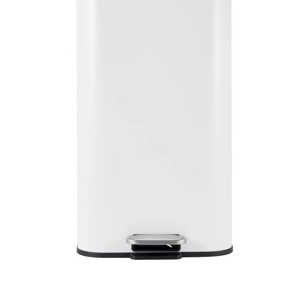 Anko 30L Pedal Bin - White