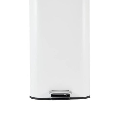 Anko 30L Pedal Bin - White