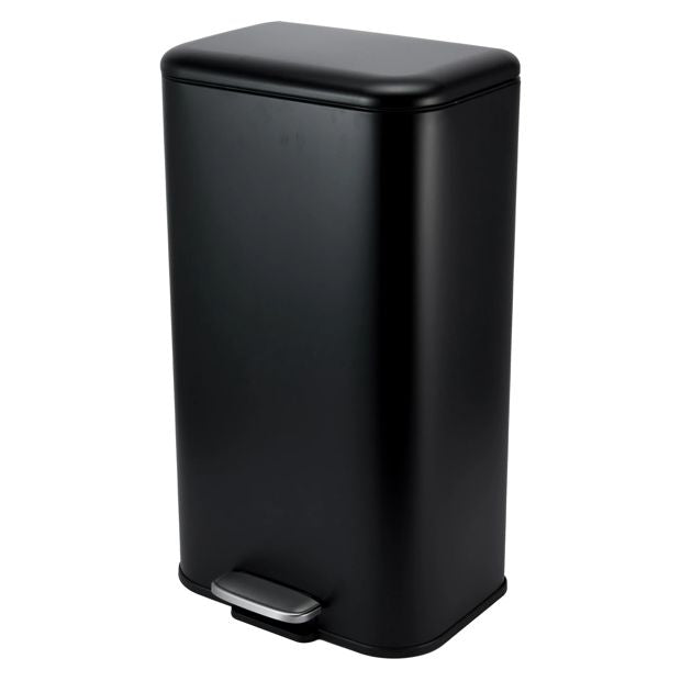 Anko 30L Pedal Bin - Black