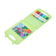 Anko On The Go Dino Colouring Marker Case