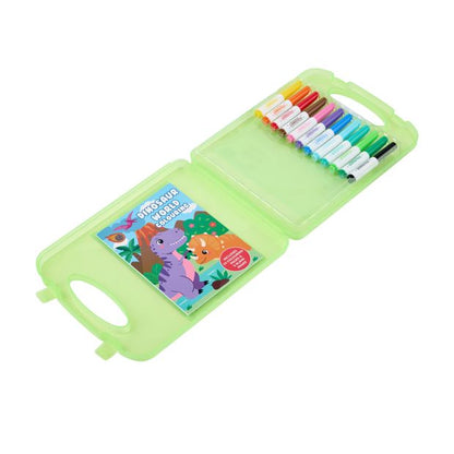 Anko On The Go Dino Colouring Marker Case