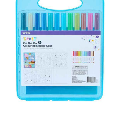 Anko On The Go Colouring Marker Case