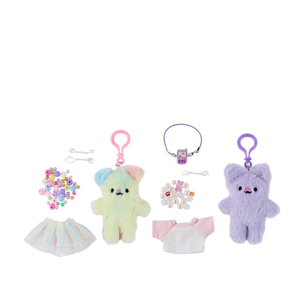 Anko Decorate Your Own Plush Cat Bag Charm - Assorted