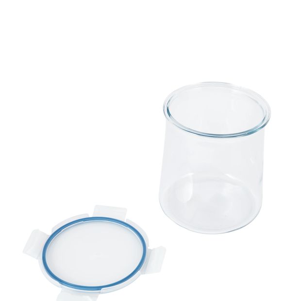 Anko 2.4L Glass Clip Jar
