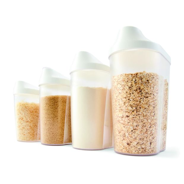 Anko Set of 4 Pantry Food Storage Containers