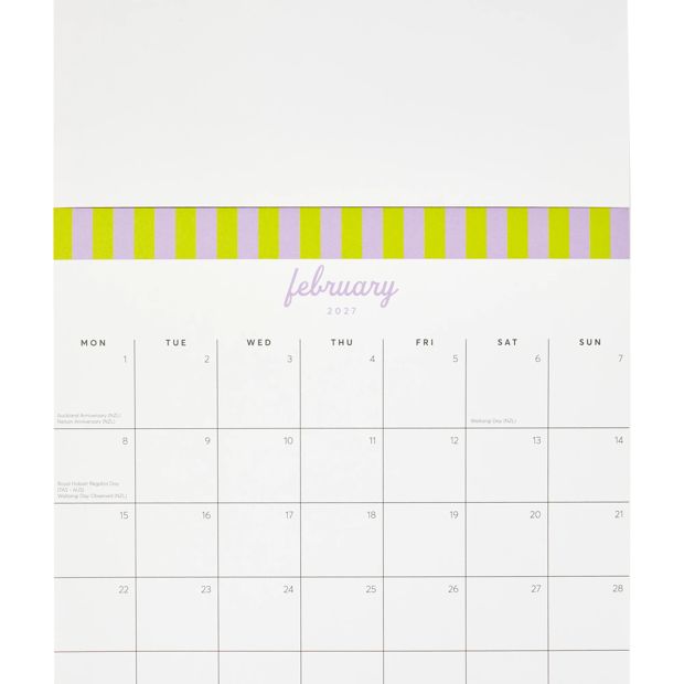 Anko 2027 Magnetic Stripe Calendar