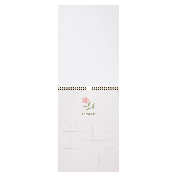 Anko 2027 Wall Flower Calendar