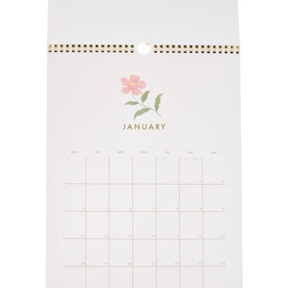 Anko 2027 Wall Flower Calendar