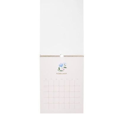 Anko 2027 Wall Flower Calendar