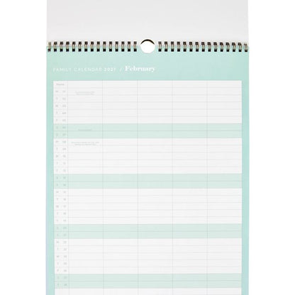 Anko 2027 Wall Family Calendar
