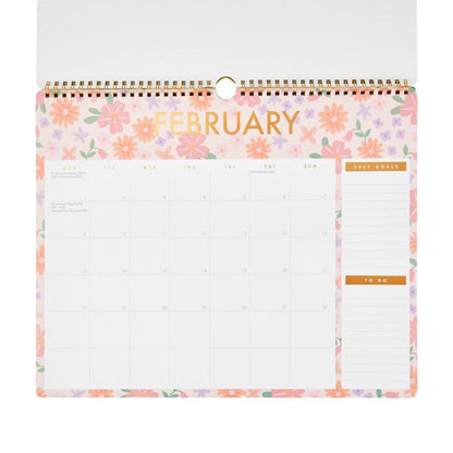 Anko 2027 Wall Flower Calendar
