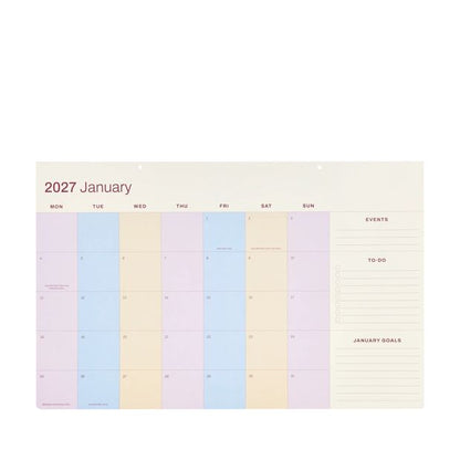 Anko 2027 Jumbo Colour Calendar