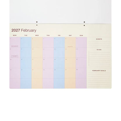 Anko 2027 Jumbo Colour Calendar