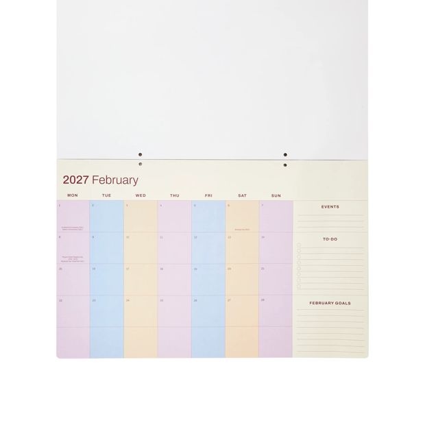 Anko 2027 Jumbo Colour Calendar