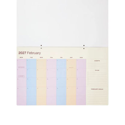 Anko 2027 Jumbo Colour Calendar