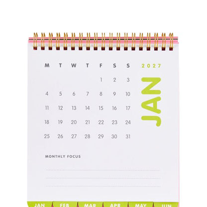Anko 2027 Leisure Desk Calendar