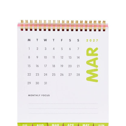 Anko 2027 Leisure Desk Calendar