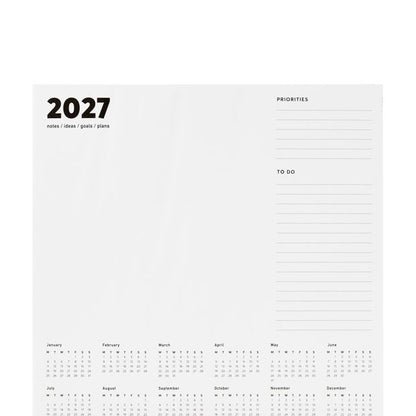 Anko 2027 Desk Pad Calendar