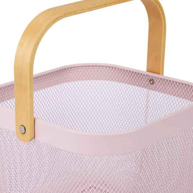 Anko Mesh Basket - Pink