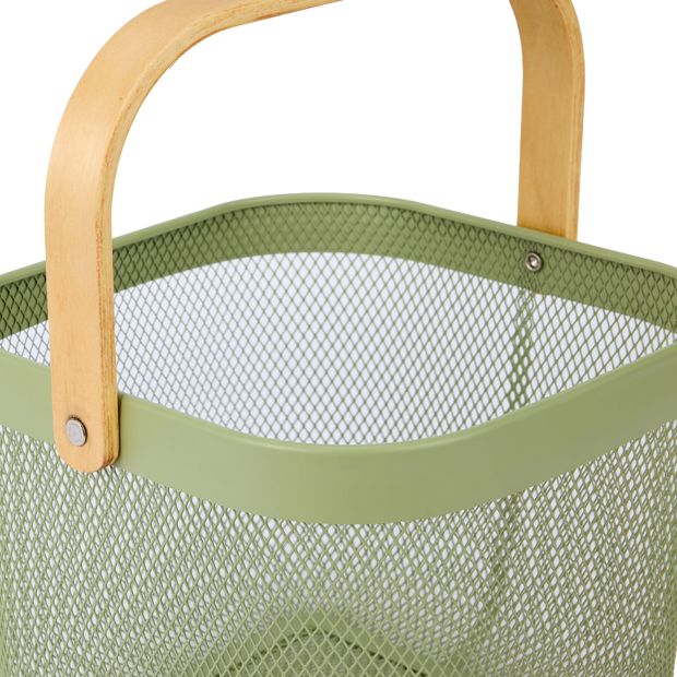 Anko Mesh Basket - Green